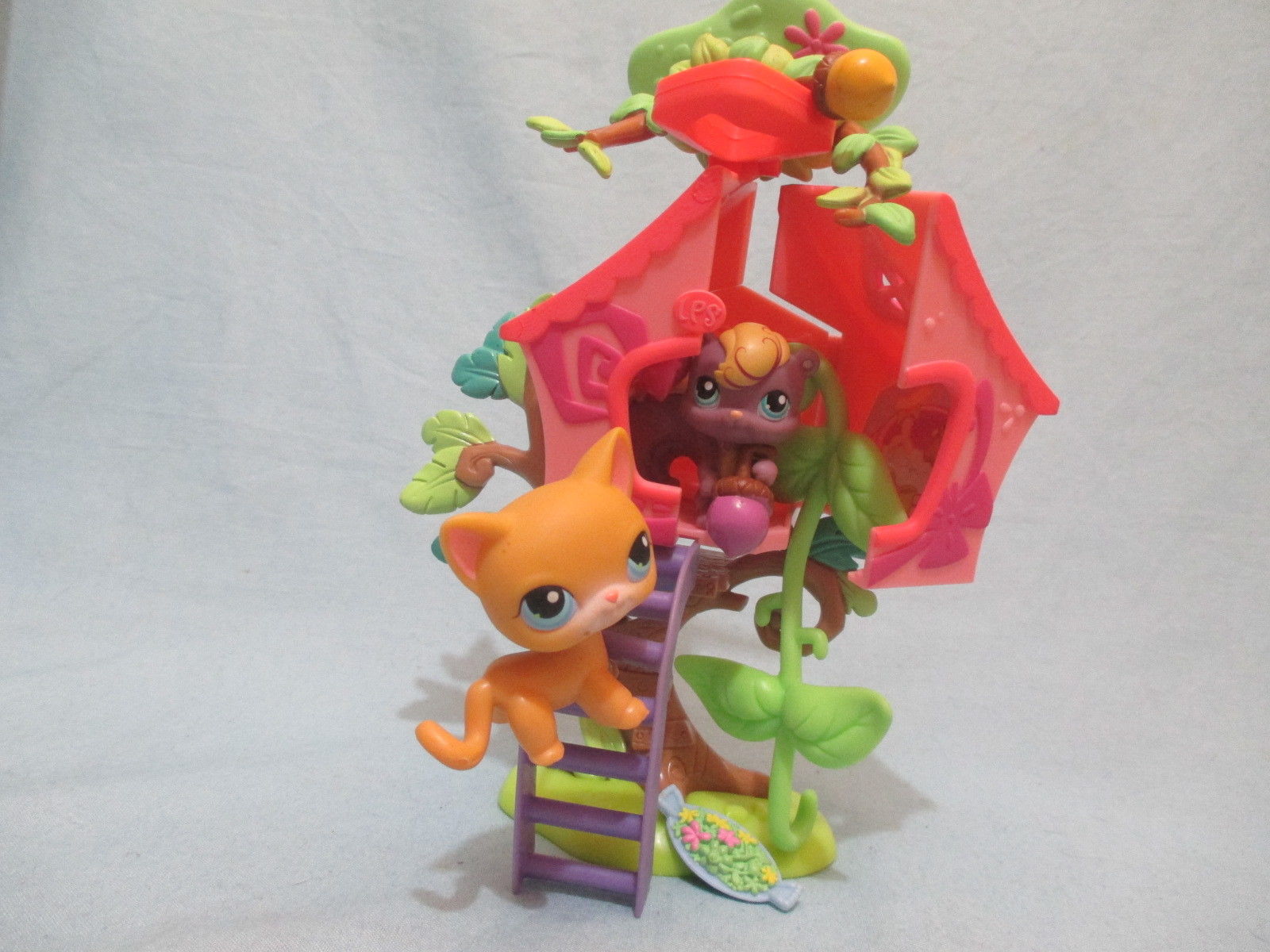 Littlest Pet Shop Playset Lot 12 Random Dog Cat House and Accessories ...